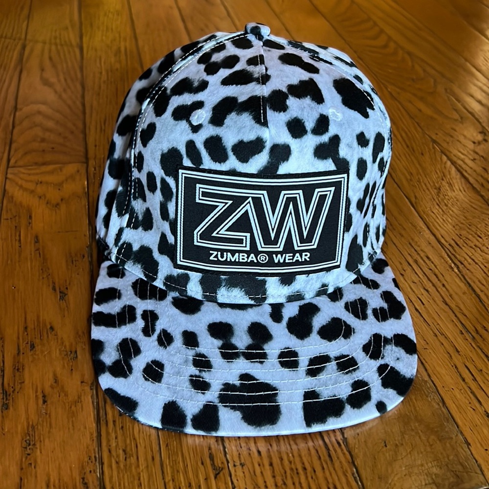 Zumba Snapback Hat Leopard Print